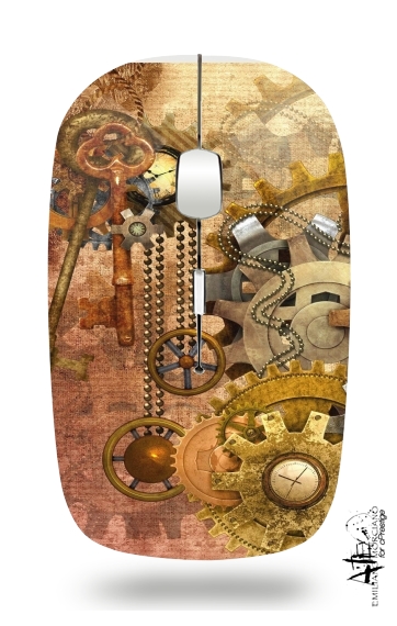  steampunk for Wireless optical mouse with usb receiver