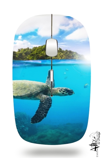  Tropical Paradise for Wireless optical mouse with usb receiver