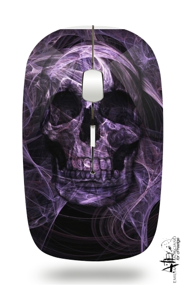  Violet Skull for Wireless optical mouse with usb receiver