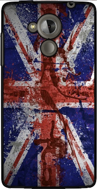 Leather Case Acer Liquid Z500 with pictures flag