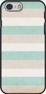 Case aqua and sand stripes for Iphone 6 4.7