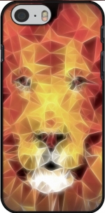 Case fractal lion for Iphone 6 4.7