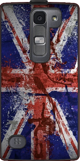 Leather Case LG Spirit LTE 4g with pictures flag