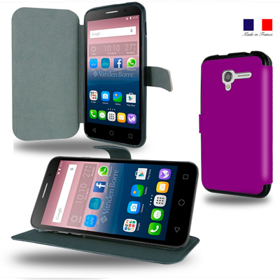 Wallet Case Alcatel ONETOUCH Pop 3 5" with pictures