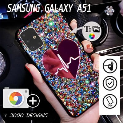 Case Samsung Galaxy a51 with pictures