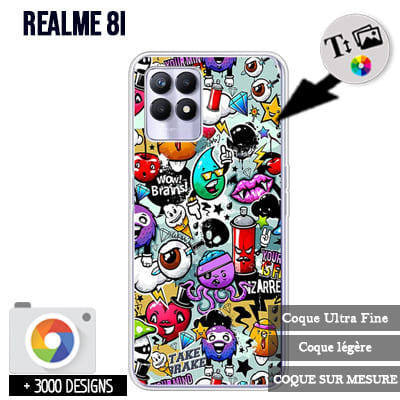 Case Realme 8i with pictures