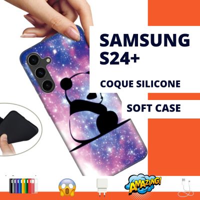 Silicone Samsung Galaxy S24+ with pictures