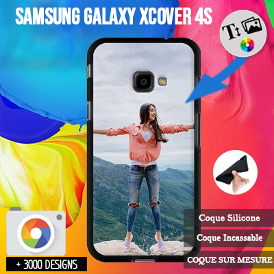 Silicone Samsung Galaxy Xcover 4s with pictures