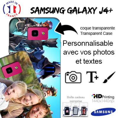 Case Samsung Galaxy J4+ with pictures