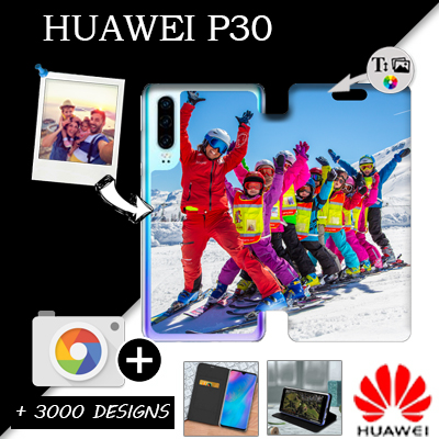 Custom Huawei P30 wallet case