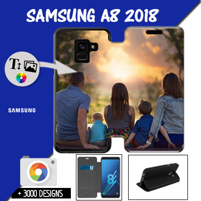 Custom Samsung Galaxy A8 - 2018 wallet case