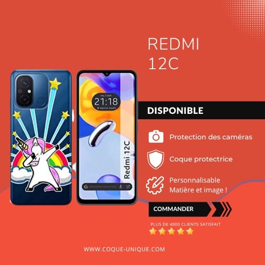 Custom Xiaomi Redmi 12C hard case