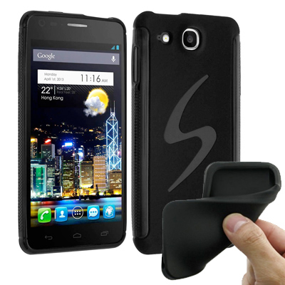 Silicone Alcatel One Touch Idol Ultra with pictures