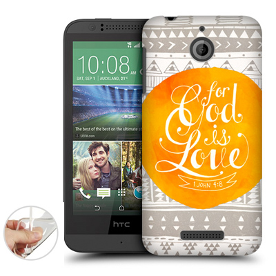 Silicone HTC Desire 510 with pictures