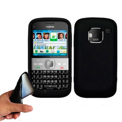 Silicone Nokia E5 with pictures