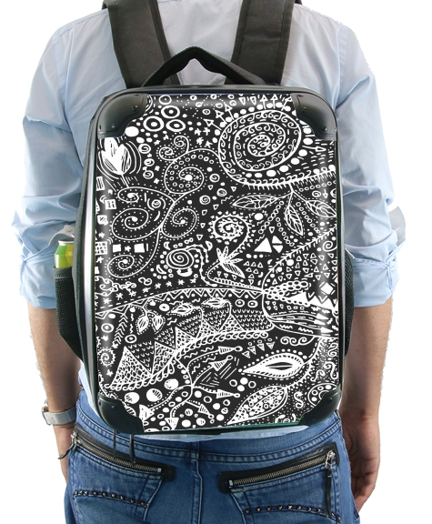  Aztec B&W (Handmade) for Backpack
