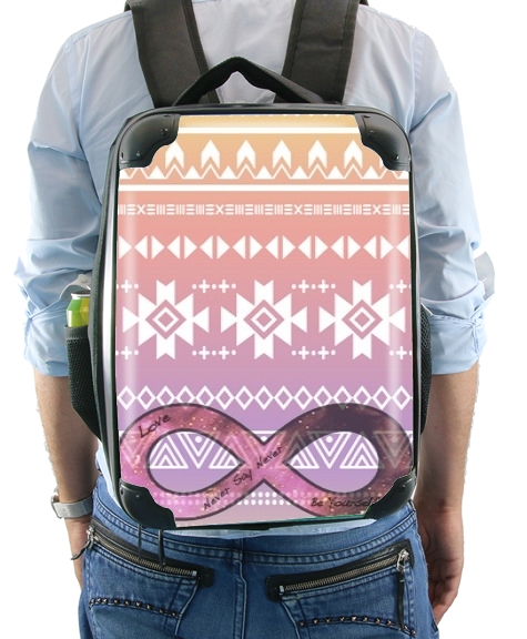  Pink Aztec Infinity for Backpack