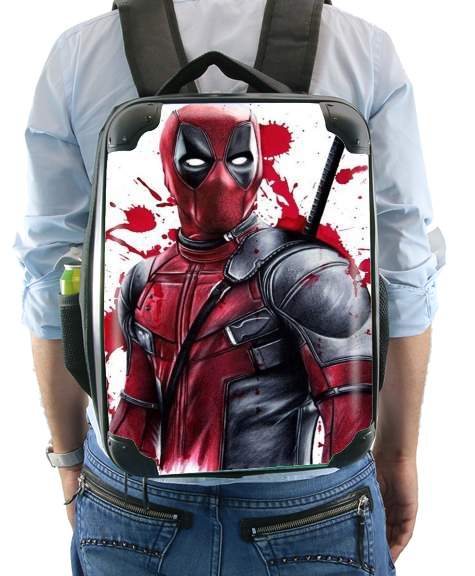  Deadpool Painting for Backpack
