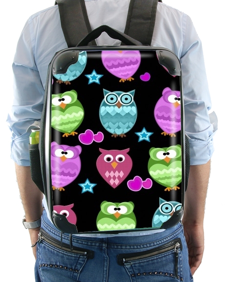  funky owls for Backpack