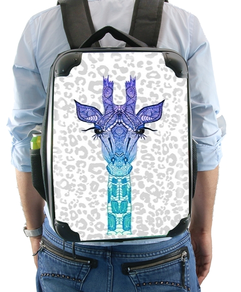  Giraffe Purple for Backpack