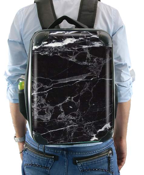  Initiale Marble Black Elegance for Backpack