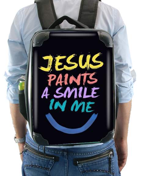  Jesus paints a smile in me Bible for Backpack