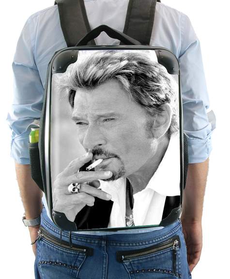  johnny hallyday Smoke Cigare Hommage for Backpack