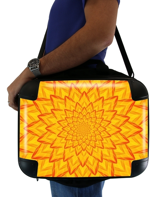  Dahlia Burning for Laptop briefcase 15" / Notebook / Tablet