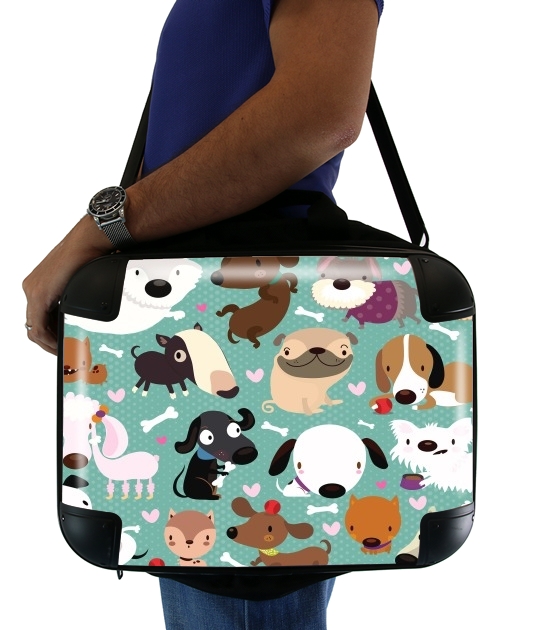  Dogs for Laptop briefcase 15" / Notebook / Tablet