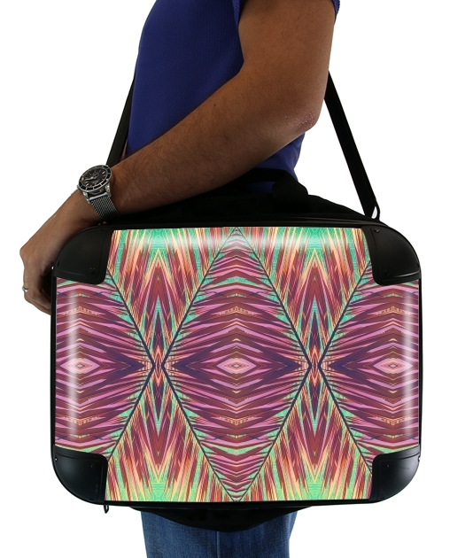  Ethnic palm for Laptop briefcase 15" / Notebook / Tablet