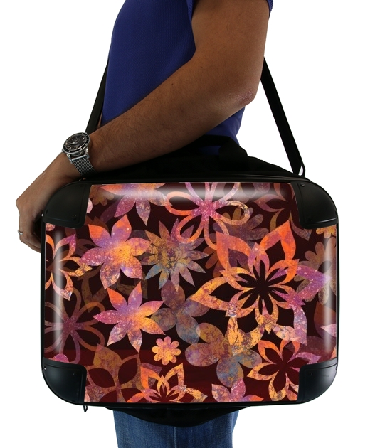  FLOWER POWER for Laptop briefcase 15" / Notebook / Tablet
