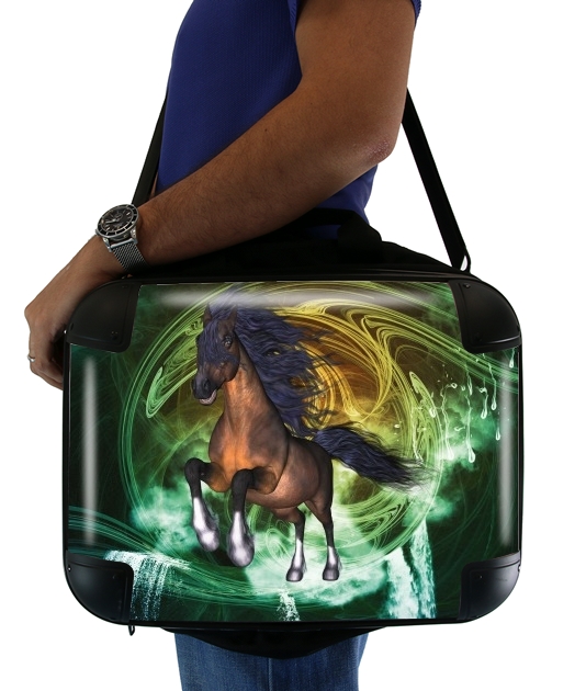  Horse with blue mane for Laptop briefcase 15" / Notebook / Tablet