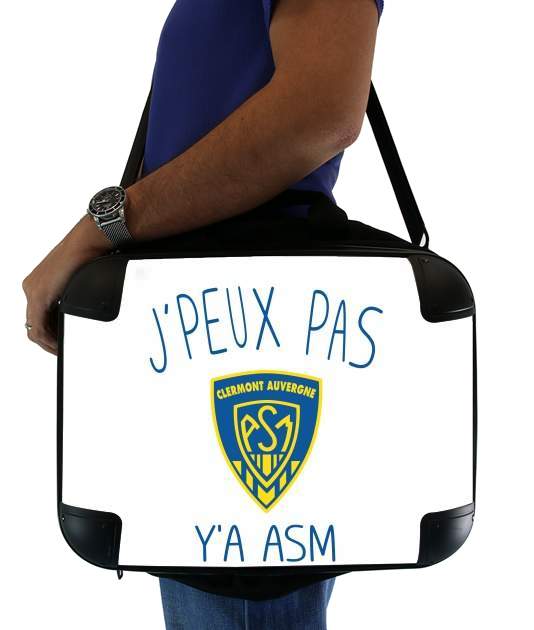  Je peux pas ya ASM - Rugby Clermont Auvergne for Laptop briefcase 15" / Notebook / Tablet