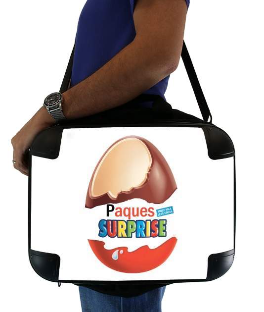  Joyeuses Paques Inspired by Kinder Surprise for Laptop briefcase 15" / Notebook / Tablet