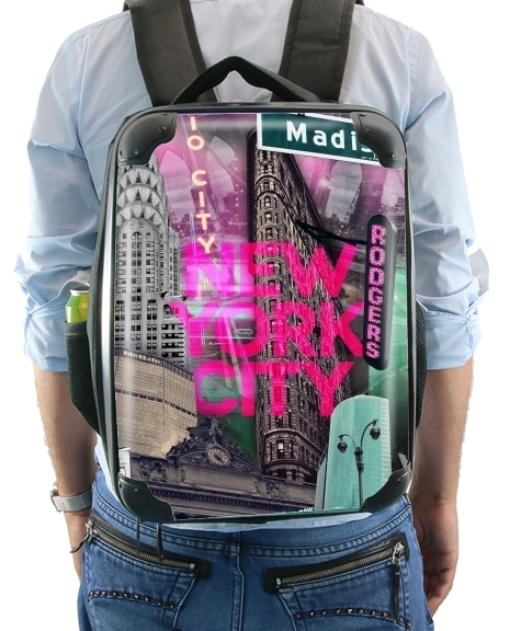  New York City II [pink] for Backpack