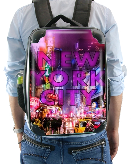 New York City - Broadway Color for Backpack