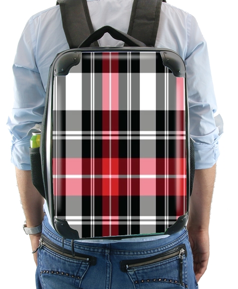  Red Plaid for Backpack
