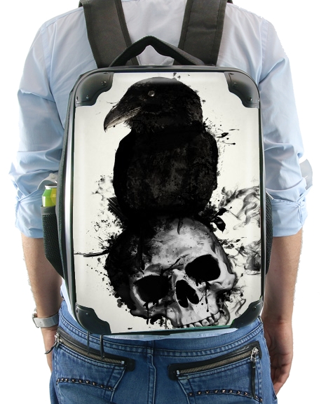  Raven and Skull for Backpack
