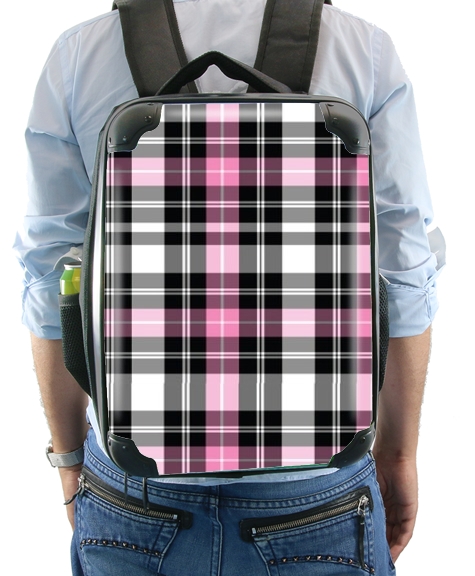  Pink Plaid for Backpack