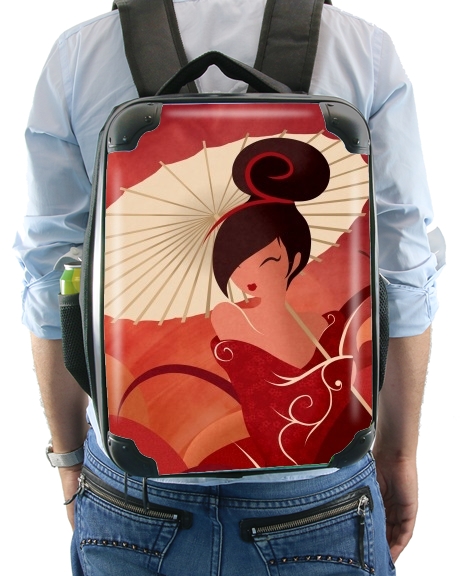  Sakura Asian Geisha for Backpack