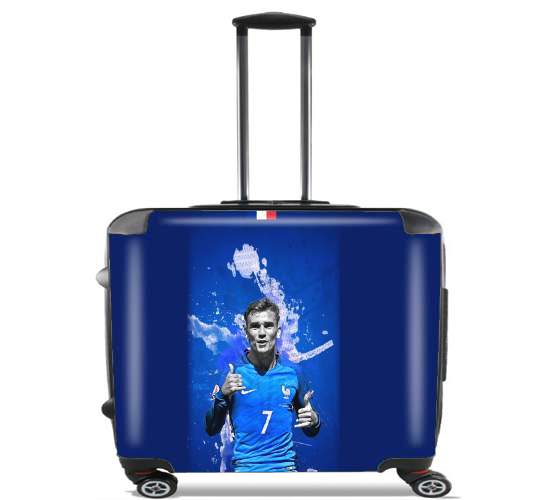  Allez Griezou France Team for Wheeled bag cabin luggage suitcase trolley 17" laptop