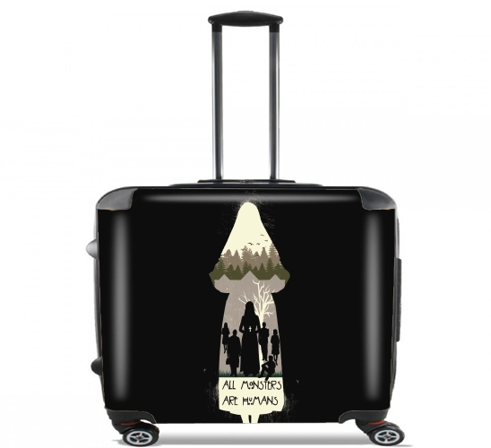  american asylum for Wheeled bag cabin luggage suitcase trolley 17" laptop