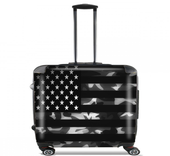  American Camouflage for Wheeled bag cabin luggage suitcase trolley 17" laptop