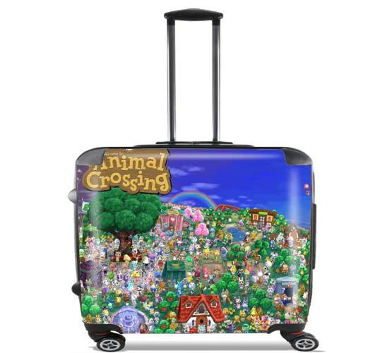  Animal Crossing Artwork Fan for Wheeled bag cabin luggage suitcase trolley 17" laptop