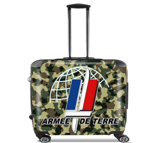  Armee de terre - French Army for Wheeled bag cabin luggage suitcase trolley 17" laptop