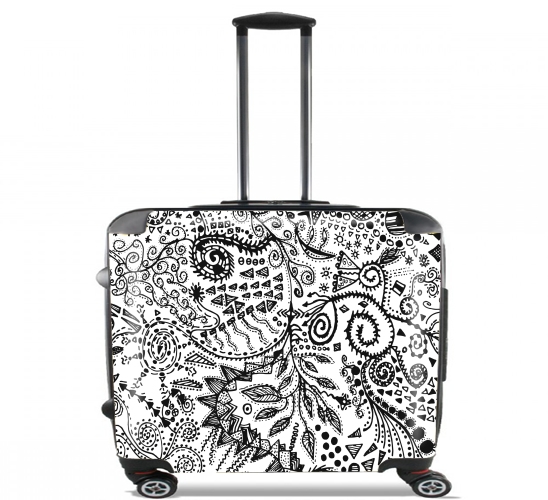  Aztec W&B (Handmade) for Wheeled bag cabin luggage suitcase trolley 17" laptop