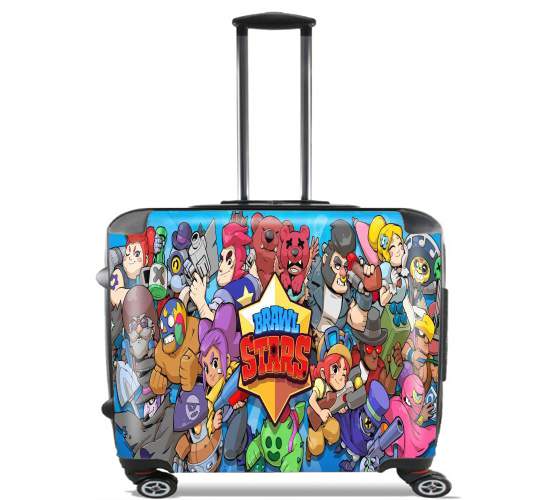  Brawl stars for Wheeled bag cabin luggage suitcase trolley 17" laptop