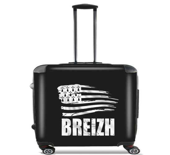  Breizh Bretagne for Wheeled bag cabin luggage suitcase trolley 17" laptop
