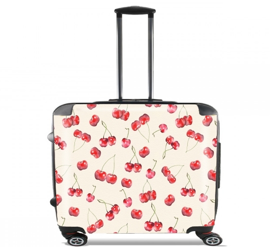  Cherry Pattern for Wheeled bag cabin luggage suitcase trolley 17" laptop