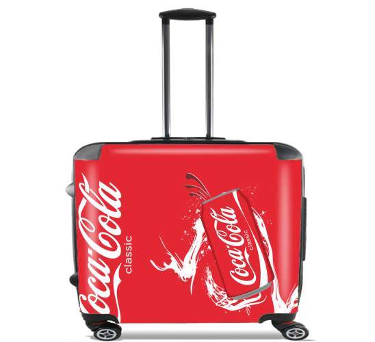  Coca Cola Rouge Classic for Wheeled bag cabin luggage suitcase trolley 17" laptop